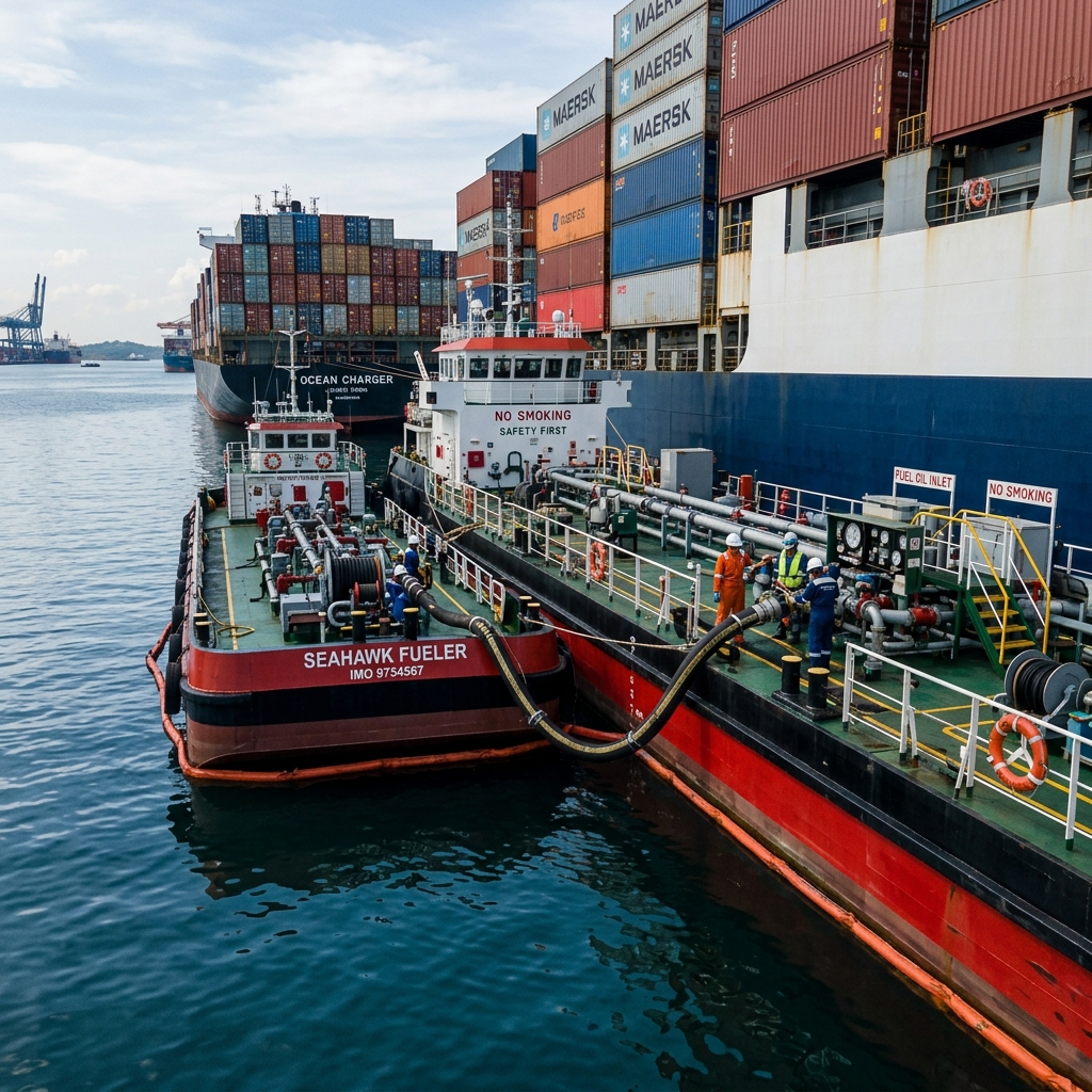 BUNKER AND LUBE OIL SUPPLY